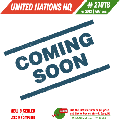 LEGO® Architecture United Nations Headquarters 21018 – Global Landmark