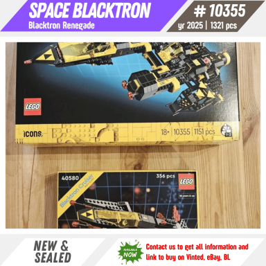 Blacktron Renegade | LEGO Set 10355