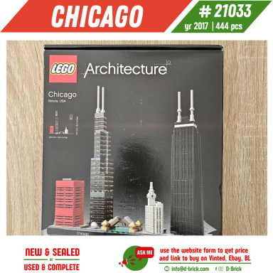 LEGO® Architecture Chicago 21033 – Skyline Series