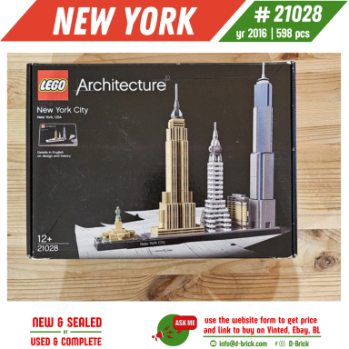 LEGO® Architecture New York 21028 – Skyline Set
