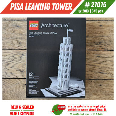 LEGO® Architecture The Leaning Tower of Pisa 21015
