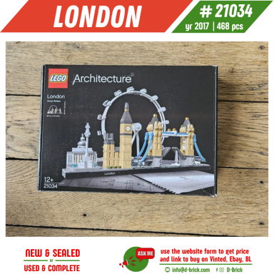 LEGO® Architecture London 21034 – Skyline Set