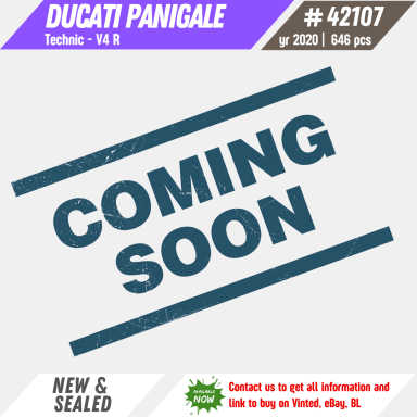 Technic Ducati Panigale V4 R | LEGO Set 42107