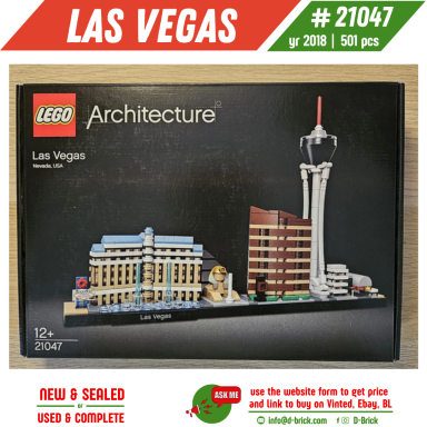 LEGO® Architecture Las Vegas 21047 – Skyline Edition