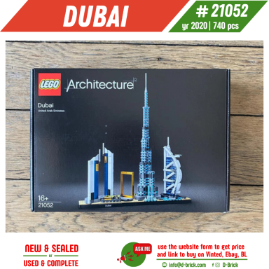 LEGO® Architecture Dubai 21052 – Iconic Skyline