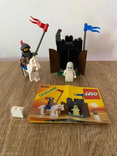 Lego Castle 6034 Black Knights Black Monarch's Ghost cas172 gen002