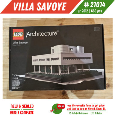 LEGO® Architecture Villa Savoye 21014 – Modernist Landmark
