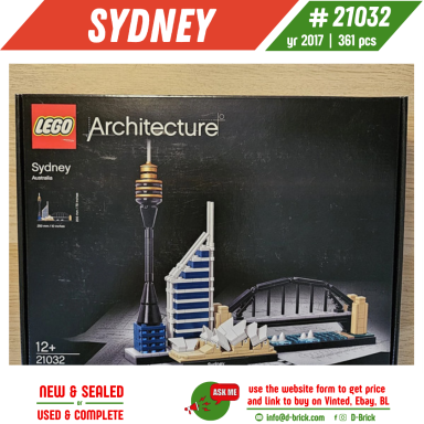LEGO® Architecture Sydney 21032 – Australia Skyline