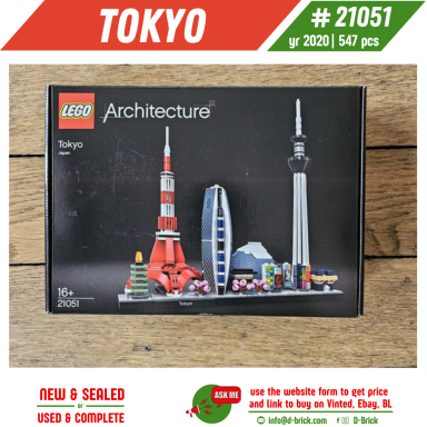 LEGO® Architecture Tokyo 21051 – Japanese Skyline